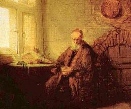Rembrandt_Philosopher_Meditating