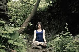 Erin_Meditating_in_the_Woods_(rectangle)