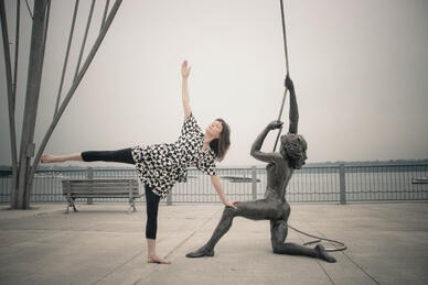 Yoga Triangle Pose