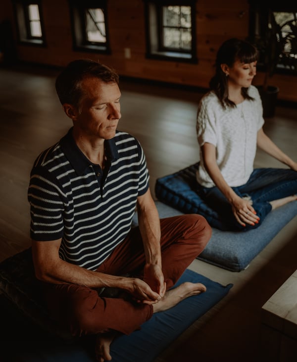 Erin and Steve Meditating crop for IG-1-1