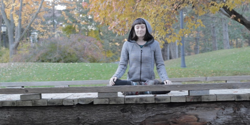 ElementalVideo Erin Meditating Bridge